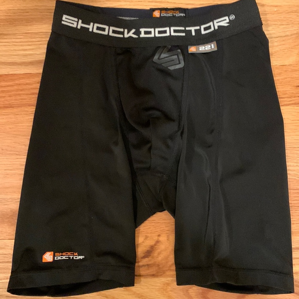 🌺 EUC Shock Doctor Compression Shorts Sz XL